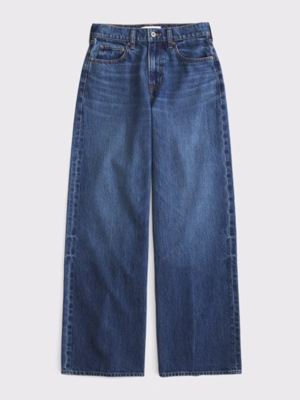 Abercrombie & Fitch Curve Love High Rise Wide Leg Jean Size 31 | 12R